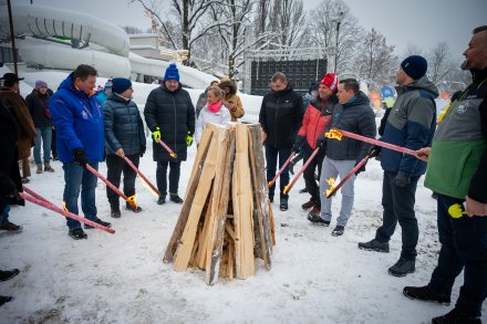 Uroczyste rozpalenie ogniska
